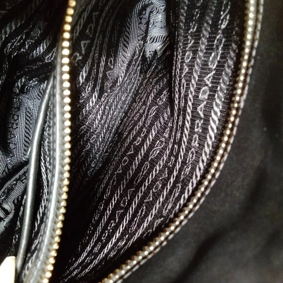 Prada Hand Bag Black Nylon mon650-102925 - Picture 15 of 16
